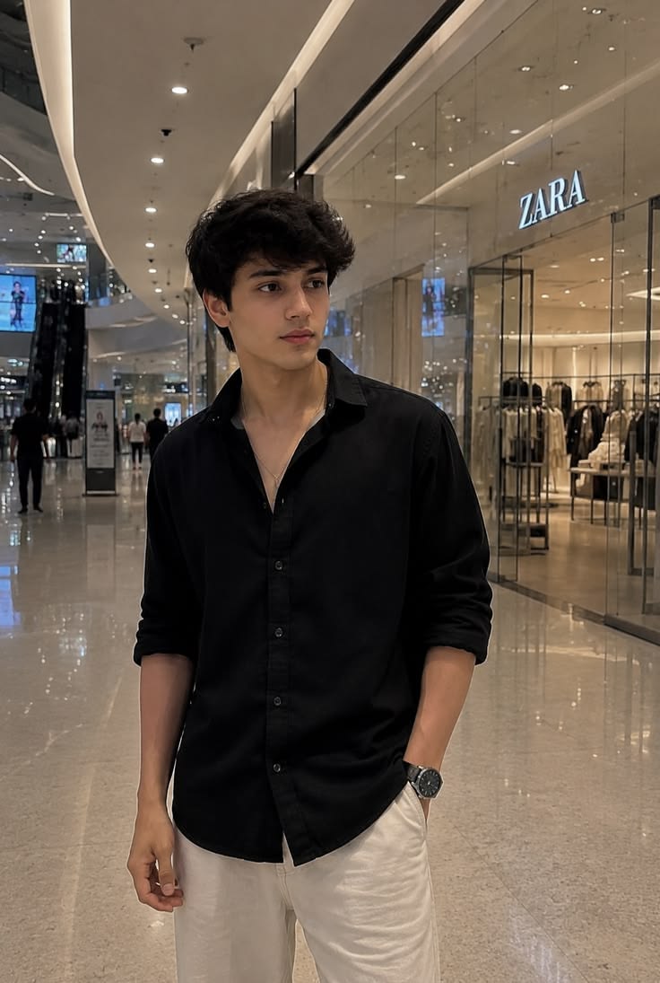 Black Shirt - Zara Premium Brand