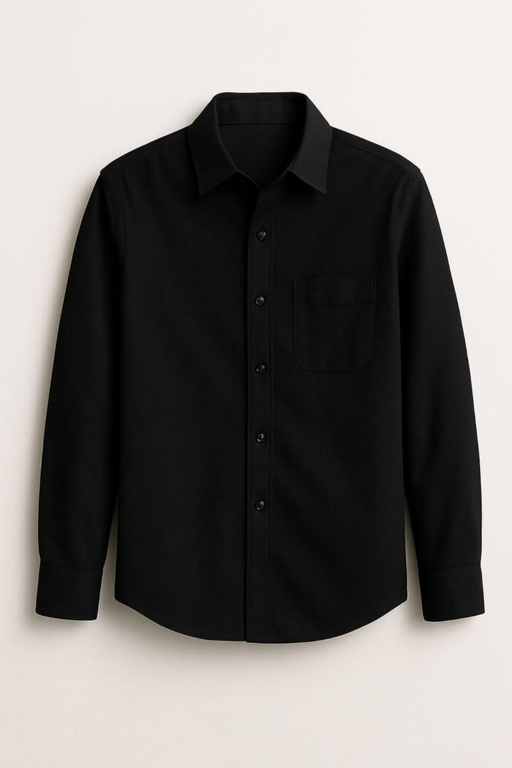 Black Shirt - Zara Premium Brand angle 3