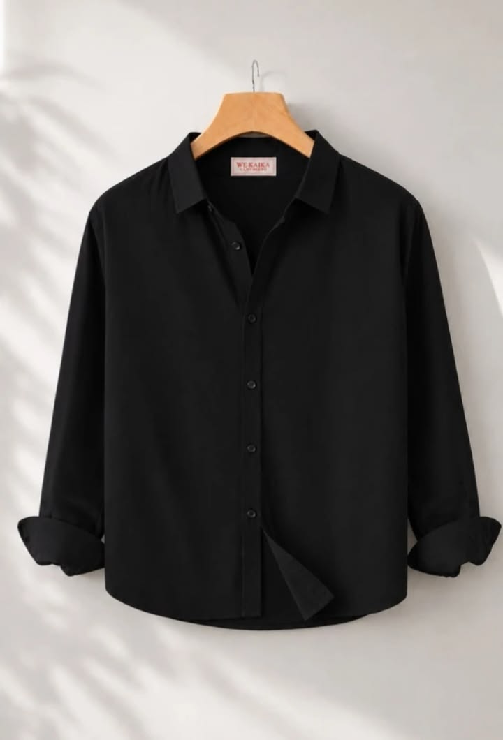 Black Shirt - Zara Premium Brand angle 2